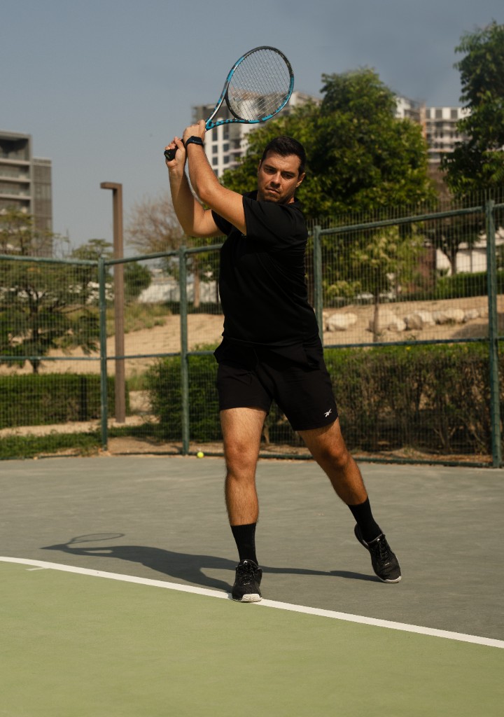 Davide Spadoni on court