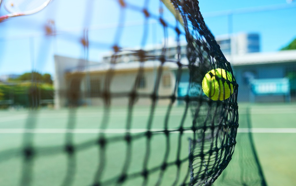 Tennis ball and net — Spadoni Tennis Academy